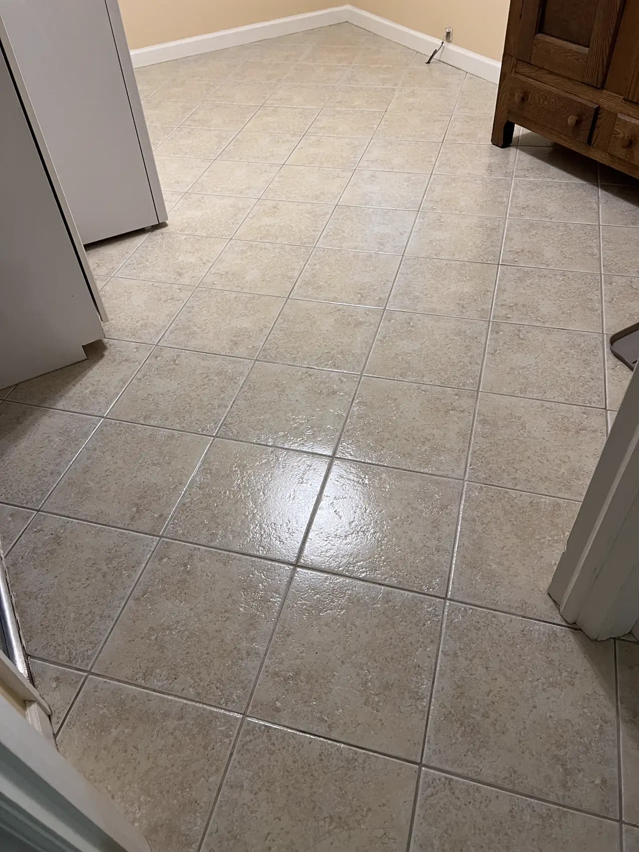 Tile & Grout Restoration after