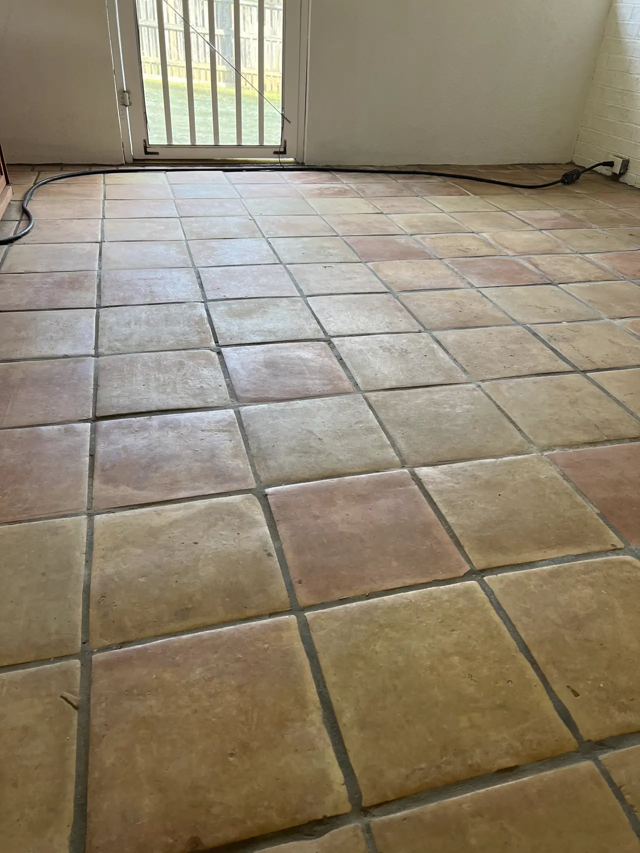 Commercial Tile Cleaning before