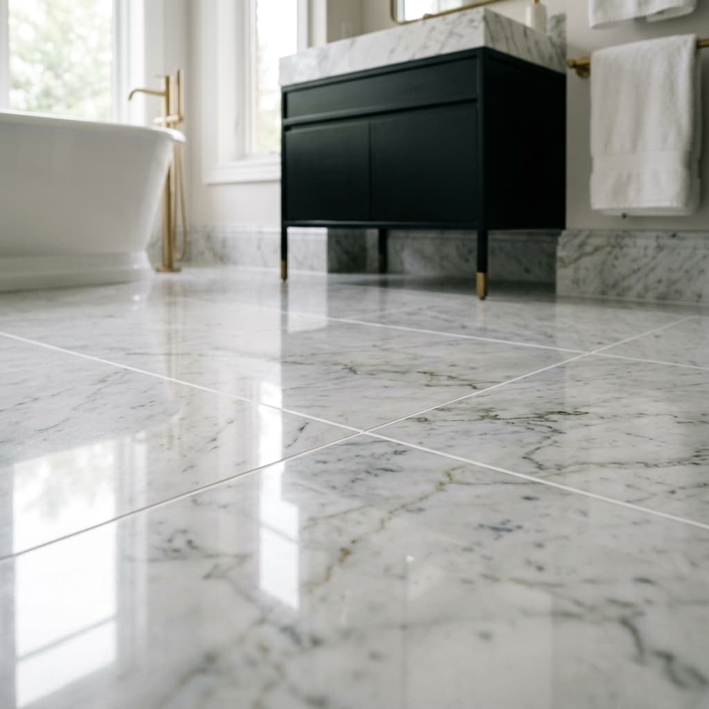 Tile-grout cleaning