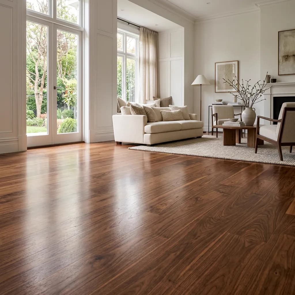 Wood floor cleaning